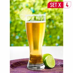 undefined - Set Vasos Cervecero Turin Home Collection X 4 Unidades 665 Ml