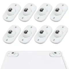 undefined - Ruedas Duraderas Autoadhesivas para Electrodomésticos de 8 Piezas