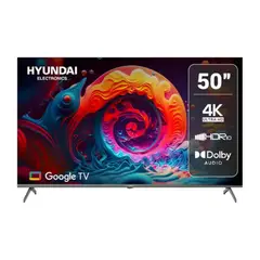 HYUNDAI - Televisor 50" 4K Ultra Uhd Led Smart Google Tv Hyled5024G
