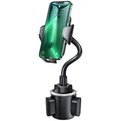 undefined - Soporte de Teléfono para Automóvil con Cuello Ajustable y Fijación en Portavasos