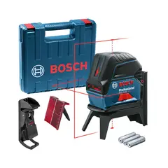 BOSCH - Nivel Láser 15mt Líneas Cruzadas Gcl2-15 + Kit