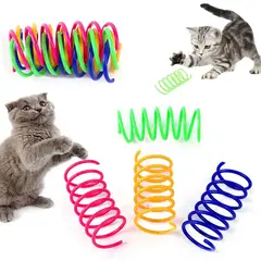 GENERIC - Juguetes Interactivos en Espiral para Gatos con Plástico Seguro