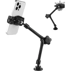 undefined - Soporte de Teléfono para Vehículo y Superficies Planas con Brazo Extendido y Giro Total