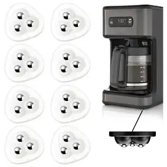 undefined - Deslizadores para Electrodomésticos 8 Piezas Ruedas Autoadhesivas Color Neutro