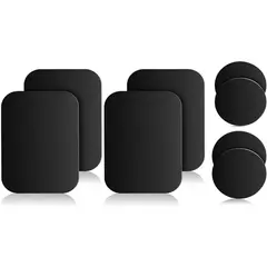 GENERIC - Placas Metálicas Adhesivas para Soporte Magnético de Teléfono en Automóvil