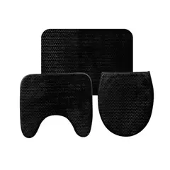 DIB - Juego de Baño Baru Setx3 Piezas Color Negro