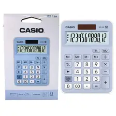 CASIO - Calculadora Mx-12b Light Blue 12 Digitos