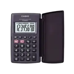 CASIO - Calculadora Bolsillo 8 Digitos Hl-820lv-bk