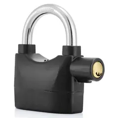 TRIPLE CLEAN - Candado de Seguridad Con Alarma