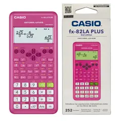 CASIO - Calculadora Cientifica Fx-82la Plus2-pink