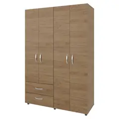 RTA DESIGN - Closet Ankora Basic 180X120X47 Rta Madera Natural