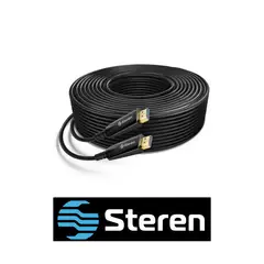 STEREN - Cable HDMI 4k de Fibra Óptica. 30 m / 206-700