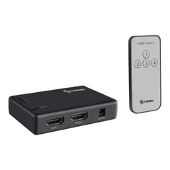 STEREN - Selector HDMI de 4 entradas con control remoto