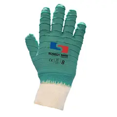 SOSEGA - Guante Rough Látex Talla L Set X12