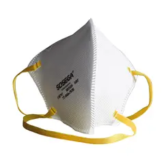 SOSEGA - Mascarilla Plegable N95 Blanca S/v X40 Unidades