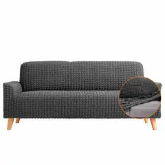 ENERGY PLUS - Protector Sofá 3 Puestos Tela Elástica Lavable Antimanchas