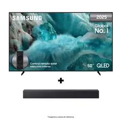 SAMSUNG - Televisor 50 Pulgadas QLED + Barra de Sonido HW-B400F