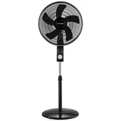 WESTINGHOUSE - Ventilador de Pedestal 40 cm Color Negro Parrilla Plástica 50w Ultra Silencioso