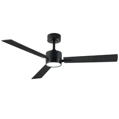 WESTINGHOUSE - Ventilador de Techo Decorativo con Luz Led Bootes 4550 CFM 3 Aspas Negro