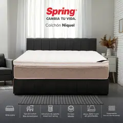 SPRING - Colchón Niquel Doble 140x190 cm