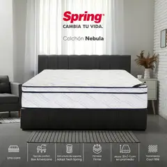 SPRING - Colchón Nebula King 200x200 cm
