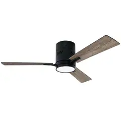 WESTINGHOUSE - Ventilador de Techo Decorativo con Luz Led Bootes 3300Cfm 3 Aspas Negro