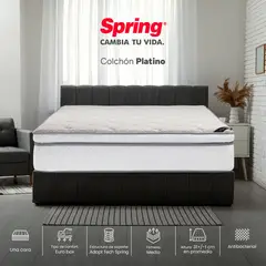 SPRING - Colchón Platino Queen 160x190 cm