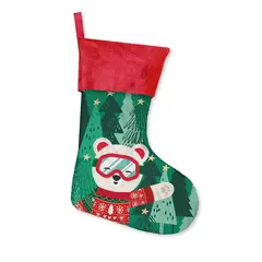LA PEQUEGNA GALERIA - Bota de Navidad Oso Polar