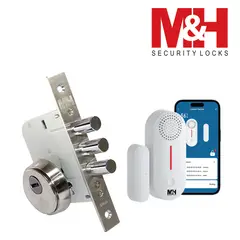 M&H SECURITY LOCKS - Kit Auxiliar con Alarma