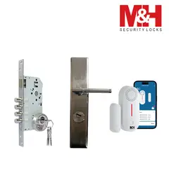 M&H SECURITY LOCKS - Kit Principal con Alarma