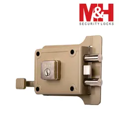 M&H SECURITY LOCKS - Cerradura Sobreponer M&h 8770 Izq