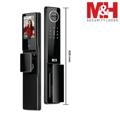 M&H SECURITY LOCKS - Cerradura Inteligente 6 Tipos Apertura Reconocimiento Facial Asturias Mha
