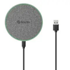 STEREN - Cargador Inalámbrico Qi de 15 W / Eli-966