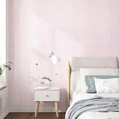 undefined - Papel Tapiz Rosa Texturizado Autoadhesivo Para Paredes Y Muebles