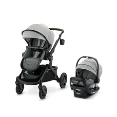 GRACO - Sistema de Transporte para Bebés con Moisés Convertible y Altura Ajustable