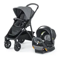 CHICCO - Sistema de Viaje Modular con Moisés Reversible y Tela Orgánica