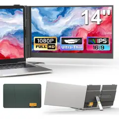 undefined - Extensor De Pantalla Dual Portátil FHD IPS Ultrafino Para Laptop