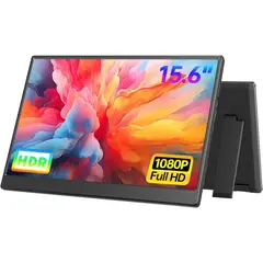 undefined - Monitor Portátil UFYQL Para Laptop Con Pantalla FHD IPS HDR Y Conexión USB C HDMI