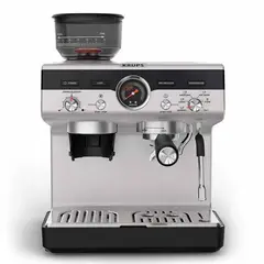 KRUPS - Cafetera Espresso Manual con Molino integrado Precisión