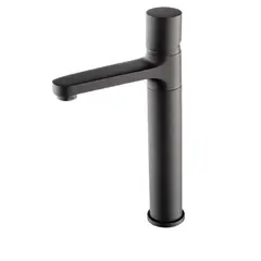 CORONA - Griferia lavamanos monocontr brooklyn alta negr