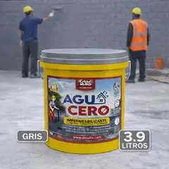 undefined - Impermeabilizante Agua Cero 10 Años Gris Galón