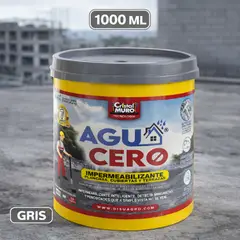 undefined - Impermeabilizante Agua Cero 10 Años Gris Litro