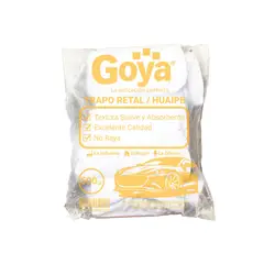 GOYA - Trapo Retal O Huaipe Algodón Blanco/Beige x 500 Gr