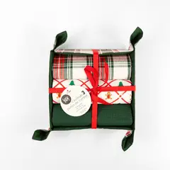 URUYEN - Set Panera y 3 Limpiones de Navidad