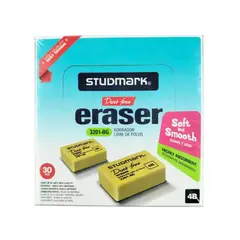 STUDMARK - Borrador Miga de Pan Amarillo X30 Unds