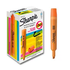 SHARPIE - Resaltador Naranja Caja X12 Unds