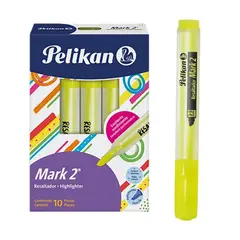 PELIKAN - Resaltador Mark 2 Amarillo Caja X12 Unds