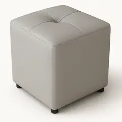 PUFF BOGOTA - Puff Cubo Gris 40x40x42