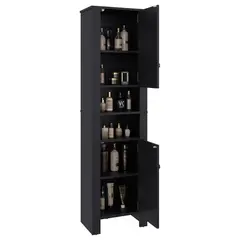 RTA DESIGN - Mueble Auxiliar de Baño Vanessa 160x44x27 Rta Wengue