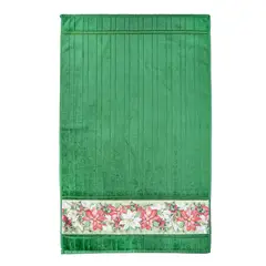 DOHLER - Toalla de Navidad Artesanalle Patch 50x80 cm Roja